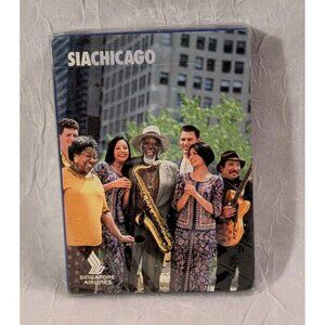 Sealed Singapore Airlines Playing Cards Deck Sia Chicago Musicians In Park New